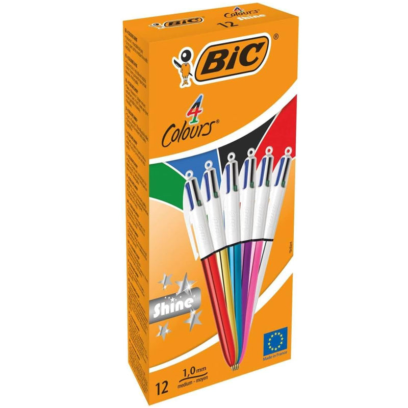 PIX CU MECANISM 4 CULORI SHINE BIC PIX CU MECANISM 4 CULORI SHINE BIC